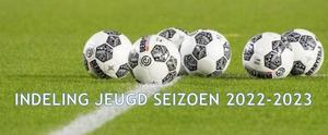 Indeling jeugd seizoen 2022-2023